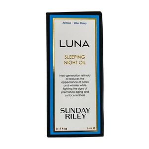 Sunday Riley LUNA Sleeping Night Oil 0.17oz / 5mL Travel Mini NIB